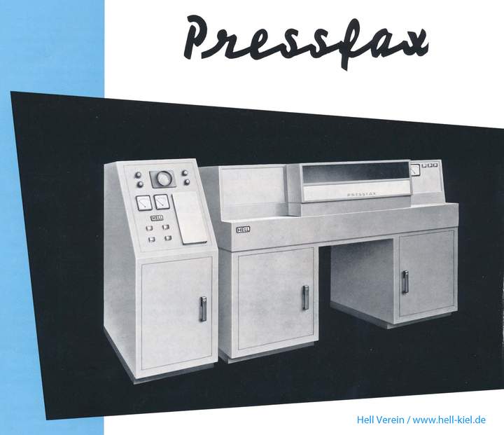 Pressfax Uebersicht PT900 PR901 1963